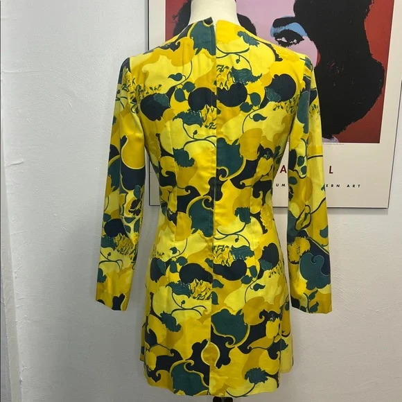 60’s Long Sleeve Mini Mod Dress - Picture 7 of 15